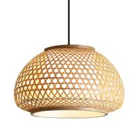 WGFJKI Dome Handwoven Ceiling Chandelier Shades Chinese Style Garden Pendant Lights Creative Personalized Hanging Lamp Single Head Fashion Lighting Fixtures For Bedroom Kitchen Island Restaurant