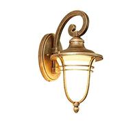 WGFJKI European Waterproof Garden Villa Wall Lamp Creativity Tradition Aluminum Wall Spotlights Coffee Shop Restaurant Bar Corridor Light Balcony Wall Sconce