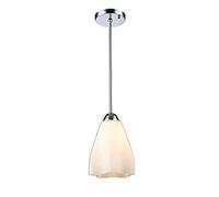 WGFJKI Hanging Lamp, 1-Lamp Nordic Creative Single Head Hardware Pendant Lamp Light Milk Glass Lantern Hanging Lamps Personality Creative Restaurant Kitchen Island Ceiling Droplight Home Art Deco Lig