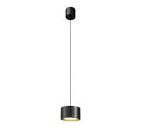 WGFJKI Hanging Lamp, Gold Bronze Horn Lampshade - All Copper Pendant Lighting Single Head Pendant Lights with Adjustable Postmodern Style Hanging Light Compatible with Lounge Walkway Restaurant Full
