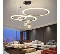 WGFJKI Hanging Lamp LED Large Living Room Pendant Light Dimmable with Remote Control Decorative Lights Full Planet Indoor Dining Table Ceiling Light Bedroom Dining Room Cafe Bar Chandelier
