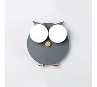 WGFJKI Jadssox Cartoon LED Wall Sconce Lighting Fixture 's Room Wall Lamp In Owl Shape, Boys Girls Bedroom Headboard Lighting Fixtures, Wall Mount Lights for Bedside Décor