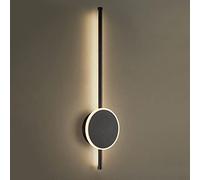 WGFJKI Jadssox Geometric Wall Light Minimalist Long Wall Sconce LED Wall Mounted Lamp, 3000K Warm White Linear Strip Wall Lamps Indoor Wall Wash Lights for Living Room Bedroom Hallway