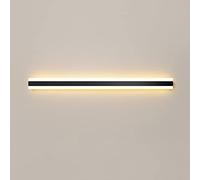 WGFJKI Jadssox Minimalist Long Wall Light LED Linear Wall Sconce, 31.5inch Black Wall Lighting Fixture 20W Indoor Wall Lamp, Wall Wash Lights for Living Room Bedroom Hallway