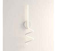 WGFJKI Jadssox Minimalist Spiral Wall Light Indoor Linear Wall Lamps, 26W LED Headboard Lighting Fitting Living Room Decor Wall Mounted Lamp, Hallway Bedroom Bedside Lights