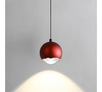 WGFJKI Jadssox Pendant Light Globe Hanging Lamp LED Kitchen Island Lighting Fixture, Suspended Lamps Indoor Single Drop Ceiling Lights for Bedroom Bedside Dining Room