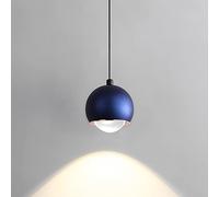 WGFJKI Jadssox Pendant Light Globe Hanging Lamp LED Kitchen Island Lighting Fixture, Suspended Lamps Indoor Single Drop Ceiling Lights for Bedroom Bedside Dining Room