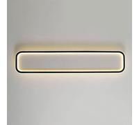 WGFJKI Jadssox Rectangular Wall Sconce Lighting Fixture LED Wall Lamp, Minimalist Strip Linear Wall/ceiling Lamp, Home Decoration 31.5" Wall Wash Light for Living Room Bedroom
