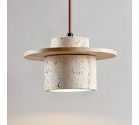 WGFJKI Marble Pendant Light, E27 Base Embedded Single Head Ceiling Light Fixture, Bedroom Bedside Hanging Light, Restaurant Bar Kitchen Island Aisle Bar Decoration Chandelier,Indoor Adjustable Heigh