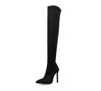 WGFJKI Over-The-Knee Boots for Women, High Heels Thigh Boots, Pointed Toe Fine Heels, Ideal for Fashion and Pole Dancing
