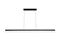 WGFJKI Pendant Light Office LED Chandelier Ceiling Light Hanging Adjustable Long Strip Dual-Use Lamp Fixture Cool White 6500K for Dining Room Work Conference Room Mall Workshop,80CM 16W