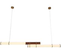 WGFJKI Personalized Creative Nordic Long Chandelier, LED E27 Light Source Acrylic Pendant Light, Adjustable Height Bedroom Study Dining Room Ceiling Light Fixture, for Kitchen Island Dining Room Dec