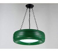 WGFJKI Quality goods LED Vintage Industry Pendant Light Retro Loft Hanging Lamp Dining Table Lamp Creative Tire Pendant Lamp Pendant Ceiling Light Chandeliers For Bar, Restaurant, Living Room,