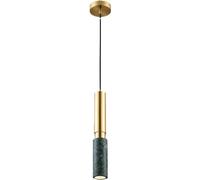 WGFJKI Scandinavian Light Luxury Pendant Light LED Chandelier Nordic Green Lamp Kitchen Island Linear Black Spot Lamp Ceiling Light Fixture for Kitchen Island Dining Room Bedroom(