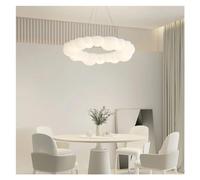 WGFJKI Scandinavian Living Room Chandeliers, Ceiling Lights, Minimalist, Cream Color Style, Dining Room Lights, Master Bedroom Lights, White LED Lights. Bedroom Chandeliers,