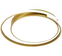 WGFJKI Ultra-Thin Ring-Shaped LED Flush Mount Ceiling Light Nordic Light Luxury Gold Ceiling Lamp Three Color Temperature Adjustable Ceiling Lighting for Living Room Bedroom (Size : 15.8in)