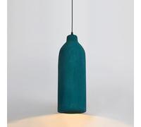 WGFJKI Wabi-sabi Resin Pendant Light Blue Bar Illumination Suspension Pendant Lamp Japanese Cylinder Restaurant Hanging Lamp For Restaurant Studio Bar Clothing Store Height Adjustable