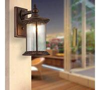 WGFJKI Wall Light Waterproof Garden Light Fixture Small Retro Industry Antique Exterior Wall Light Lamp Decorated Courtyard Patio Door Wall Mounted Security Lights