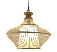 WGFJKI Weaving Pendant Lamp Nordic Minimalist Indoor Lampshade Warm Romantic Decoration Chandelier Hanging Light Ceiling Lighting Fixture For Kitchen Living Room Villa Bedroom Corridor