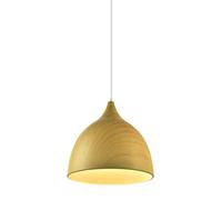 WGFJKI Wood Grain - Pendant Light Personalized Chandelier Industrial Metal Pendant Lamp 1, Retro Chandeliers Decoration Ceiling E27 Base Pendant Shade Compatible with Dining Room,Living, Ceilin
