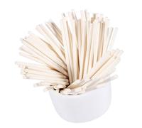 WGFOIP 100 Pcs 10CM White Lollipop Sticks, Cake Pop Sticks Craft Sticks for Funny Chocolate Lollipop Making