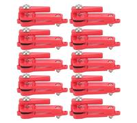 WGFOIP 10PCS Heavy Tension Snap Release Clips Trolling Clips Offshore Fishing Accessories with POM Plastic Stainless Steel Rubber for Kites Planers Outrigger Releases