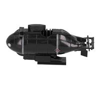 WGFOIP 2.4G RC Submarine Toy 6-Channel Wireless Remote Control Mini Submarine Model with Forward Backward Driving Floating Functions for Kids