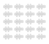 WGFOIP 20PCS Durable Rabbits Cage Cards with Compact Design for Improved Living Environment for Rabbits and Small Animals, Galvanized Sheet Iron, 6x4.5cm