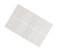 WGFOIP 20pcs Phosphor Copper Welding Rod, 2.5mm Diameter Refrigerator Air Conditioner Copper Tube Welding Consumables