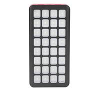 WGFOIP 30000mAh Solar Power Bank with 32 LED Light 4 USB Port Long Lasting Capacity for Camping Hiking Emergency, Portable Charger for Outdoor Adventure