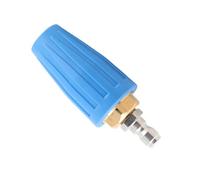 WGFOIP 3000PSI Turbo Nozzle Rotating Spray Accessory for High Pressure Washer Cleaner 1/4" Quick Connect Brass Stainless Steel Material for Asphalt Concrete Metal Stone Tile Flooring (040)