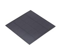 WGFOIP 3W Monocrystalline Solar Panel Module for Outdoor Solar Applications 145x145mm Lightweight Durable Design