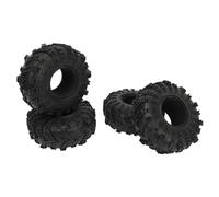 WGFOIP 4PCS RC Car Tires 2.2 Inches, High Performance Rubber Strong Grip, Crawler Tire for 1/10 Remote Control Crawler, Black