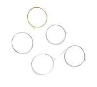 WGFOIP 5 String Banjo String Set Comfortable and Responsive High Notes Replacement for Performance Stainless Steel Wire 5 Pack