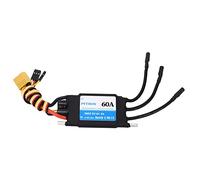 WGFOIP 60A RC ESC High Performance Speed Controller for All RC Ship Models Black 80g 1 Piece