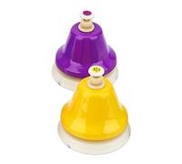 WGFOIP 8 Note Colorful Handbell Set, Musical Instrument Toy with Note
