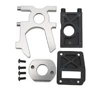 WGFOIP Adjustable RC Motor Mount for 1/8 Motors Easy Installation for Nitro Conversion Brushless Motors Applicable for RC Oil Driven Vehicles Aluminium Alloy Colour