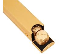 WGFOIP Aluminium Alloy Deluxe Poker Dice Set with Storage Box for Poker Games 5pcs DND Dice (Rectangle)