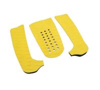 WGFOIP Anti Slip Surfboard Traction Pads 3PCS Cuttable EVA Material for Improved Surfing Experience on Paddleboards (Yellow)
