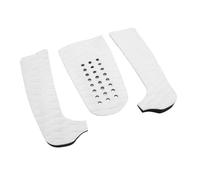 WGFOIP Anti Slip Surfboard Traction Pads 3PCS Cuttable EVA Material for Improved Surfing Experience on Paddleboards (White)