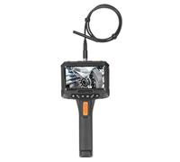 WGFOIP Articulating Borescope Dual Lens HD Camera 360 Degree Rotation Inspection Endoscope for Industrial Use, 5in IPS Screen (5 Meter)