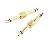 WGFOIP Audio Effect Adapter, 6.35mm Metal Plug (Gold)