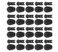 WGFOIP Beads Carp Match Connector, Durable ABS Beads (Small)