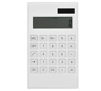 WGFOIP Calculator, Crystal Button Dual Power Solar/Battery 12 Digits Large LCD Desktop Calculator for Office School and Professionals
