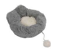 WGFOIP Cat Bed, Soft Comfortable Plush Kennel for Cats and Dogs, Anti Slip Bottom to Keep Warm, 2 Section Design for Home Use (Large)
