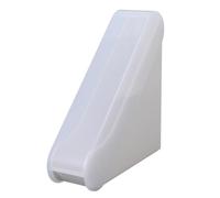 WGFOIP Coffee Filter Holder, Universal Storage Dispenser Rack with Dust Proof Cover, for V01 Filter for Office Counter (White)