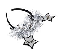 WGFOIP Cute Star Shaped Hair Hoop for Festivals, Durable and Attractive Headband for Christmas Parties, Soft Wire Material, 1 Unit (#4)
