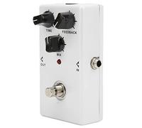 WGFOIP Delay Guitar Pedal with Improved Performance and Compact Design for Electric Guitar Players, White, Metal, BBD Analog Circuit