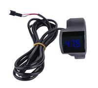 WGFOIP Digital Battery Voltage Display, Real Time Power Meter with Compatibility From 12V to 99V for Electric Vehicles