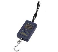 WGFOIP Digital Hanging Scale, 50kg/10g Portable Electronic Scale with Large LCD Display Hideable Hook for Luggage Travel Bag